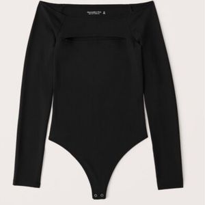 NWT Abercrombie & Fitch Seamless Off The Shoulder Bodysuit